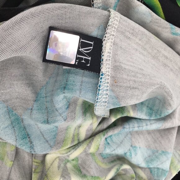 DVF Diane von Furstenberg Tacita Decofly Placement tunic dress silk Mod new 2 - Picture 5 of 5